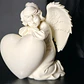 Escultura Ángel Corazón - Miniatura 3