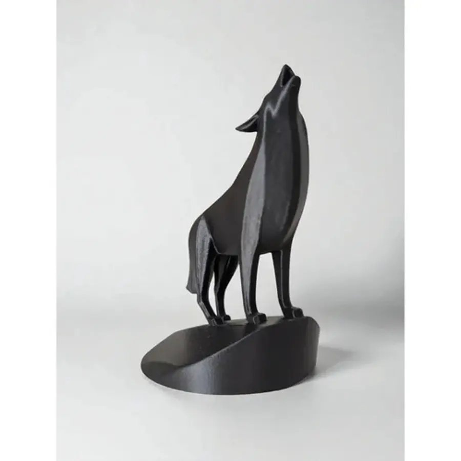 Escultura Lobo Aullador