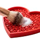 Limpiador De Brochas De Maquillaje - Diseño Corazón - Miniatura 1