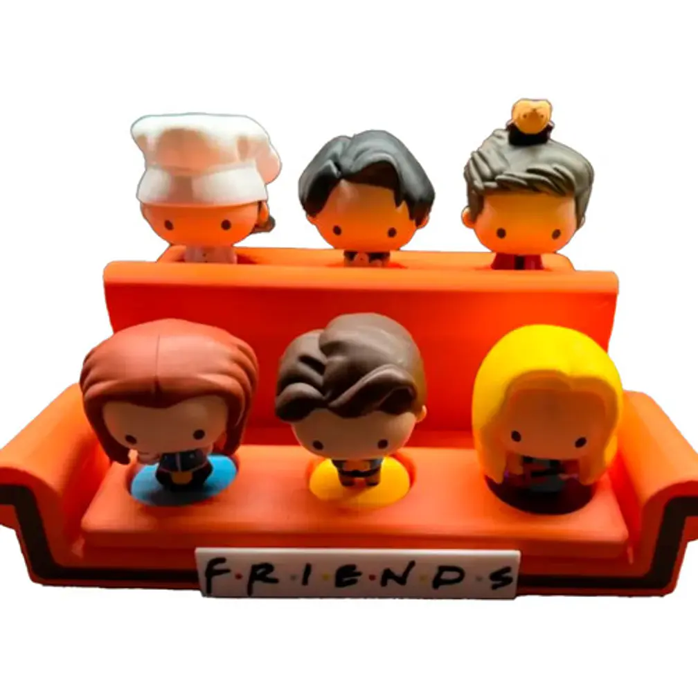 Sofá De Friends Para Figuras De Mcdonalds 1