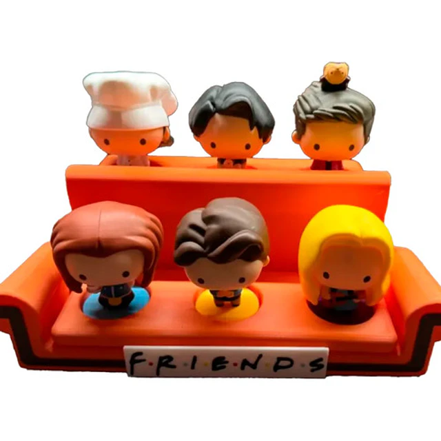 Sofá De Friends Para Figuras De Mcdonalds