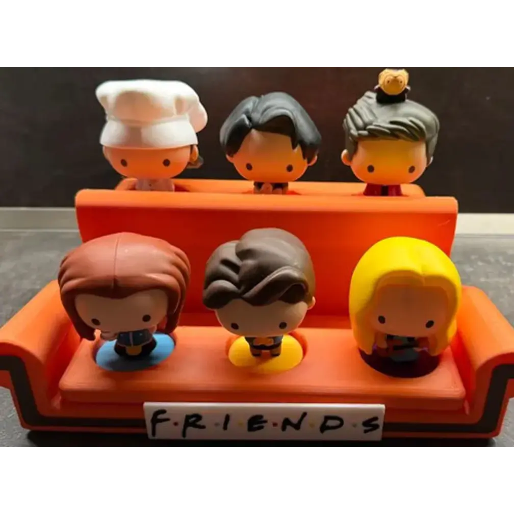 Sofá De Friends Para Figuras De Mcdonalds 5