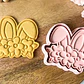 Cortador Y Sello De Galletas - Orejas De Conejito De Pascua - Miniatura 3