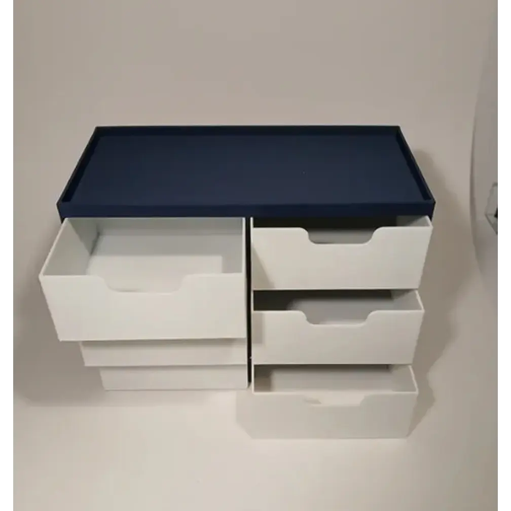 Organizador De Escritorio Con Cajones 3