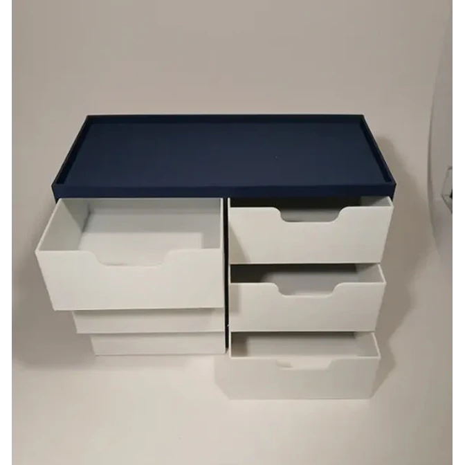 Organizador De Escritorio Con Cajones 3