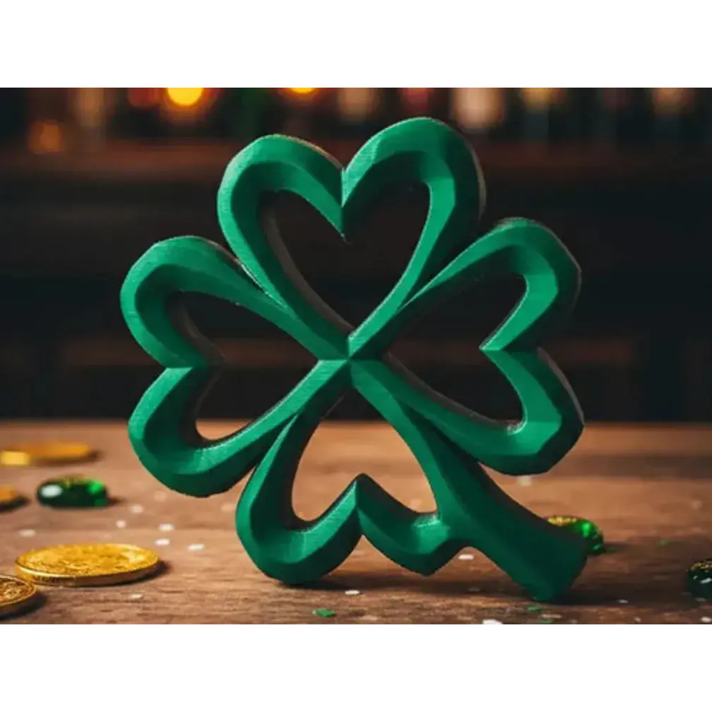 Decoración - Trébol De Corazones De La Suerte 1