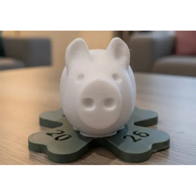 Figura Decorativa De Cerdo De La Suerte Año Nuevo 2026