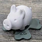 Figura Decorativa De Cerdo De La Suerte Año Nuevo 2026 - Miniatura 2