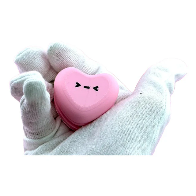 Figura Clicker Forma Macaron Corazón