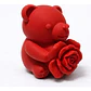 Figura Decorativa San Valentín - Oso De Rosas - Miniatura 1