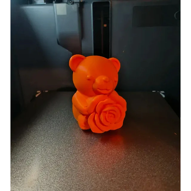 Figura Decorativa San Valentín - Oso De Rosas