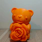 Figura Decorativa San Valentín - Oso De Rosas - Miniatura 4