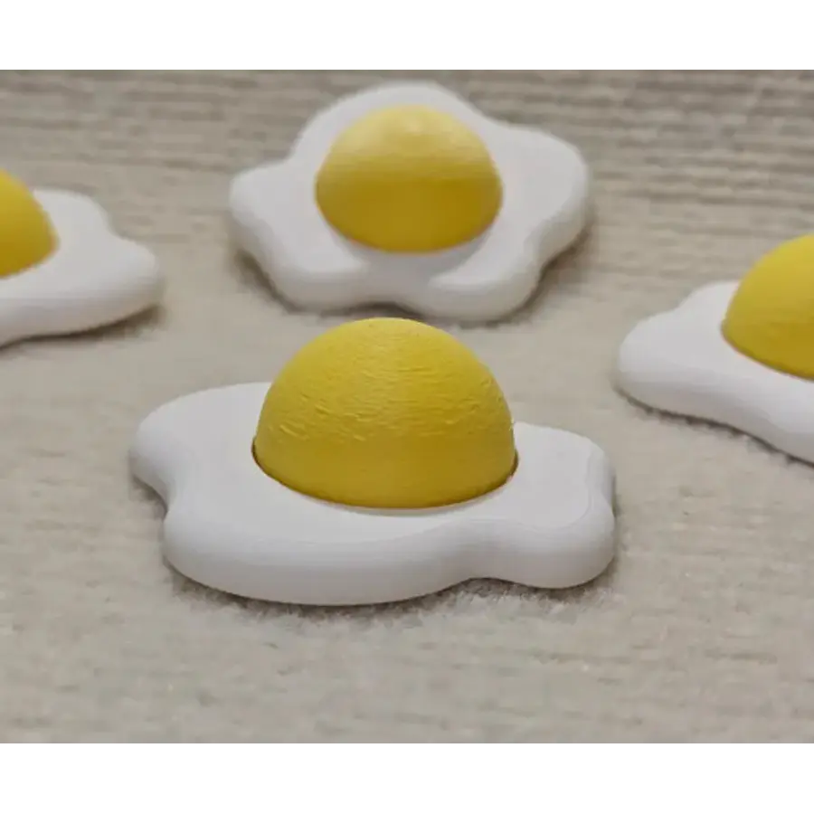 Figura Clicker Forma Huevo Frito