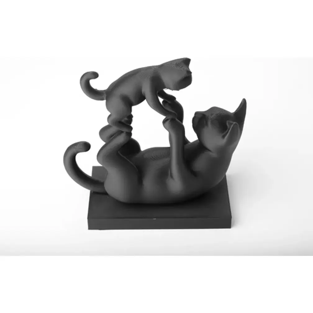 Escultura Gatos Fraternales 1