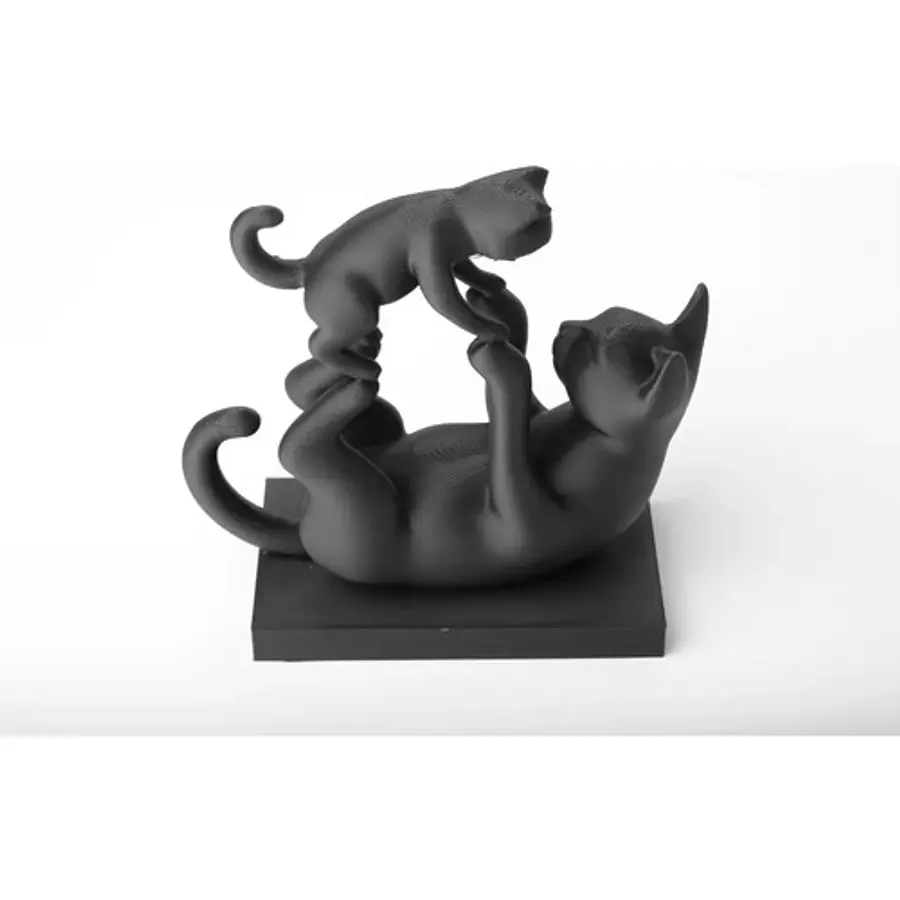 Escultura Gatos Fraternales