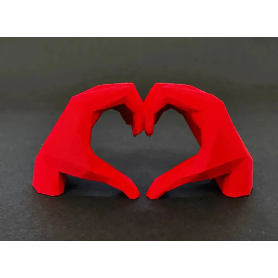 Figura Decorativa - Símbolo De Manos De Corazón