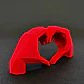 Figura Decorativa - Símbolo De Manos De Corazón - Miniatura 3