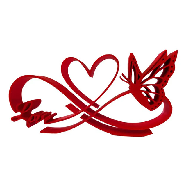Figura Decorativa Amor Infinito - San Valentín