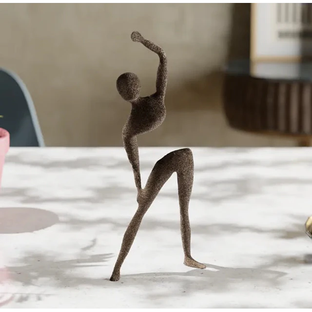 Escultura Abstracta De Yoga