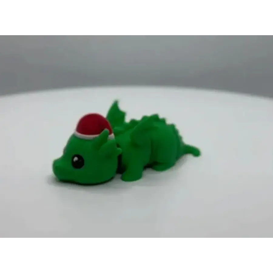 Figura Decorativa De Dragón Navideño Flexible