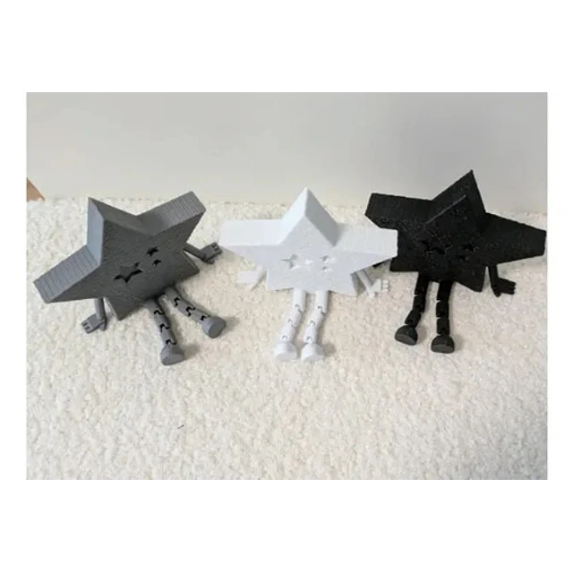 Figura Decorativa Articulada Para Estantería - Pack 3
