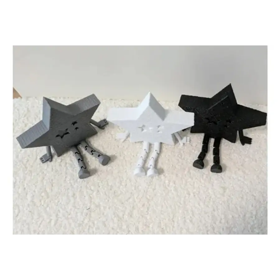 Figura Decorativa Articulada Para Estantería - Pack 3