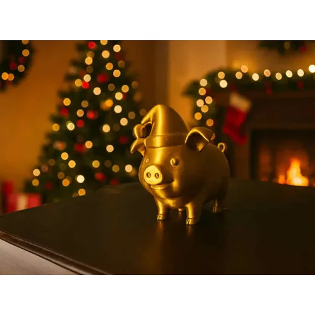 Figura Decorativa De Cerdo