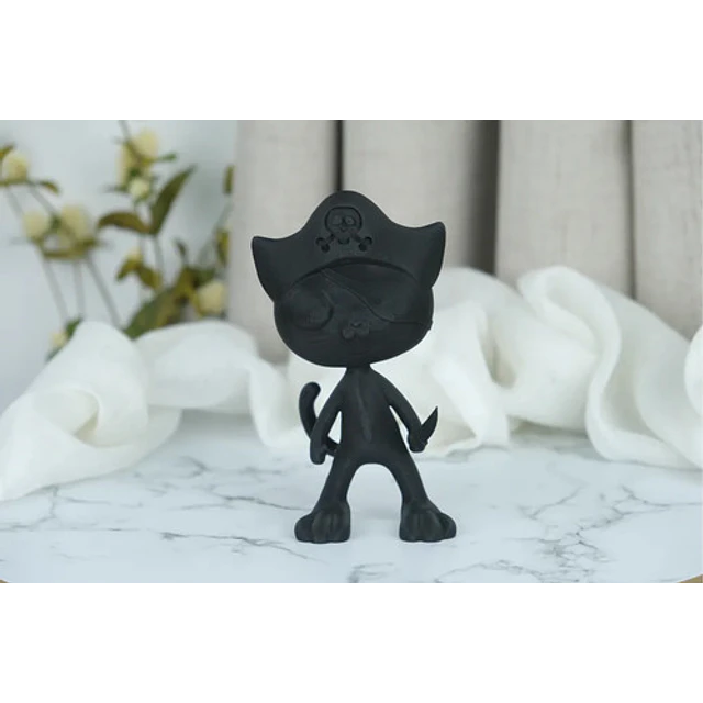 Escultura Gato Pirata