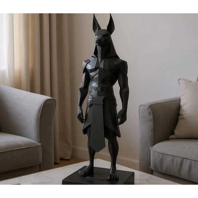 Escultura De Anubis