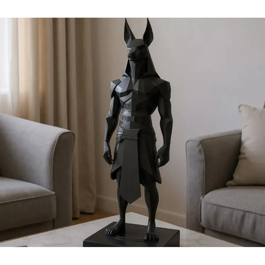 Escultura De Anubis