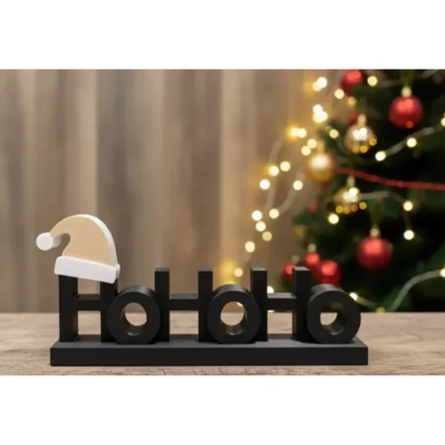 Figura Decorativa De Ho Ho Ho
