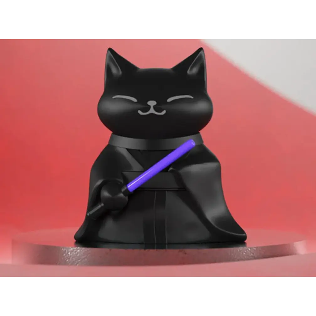 Escultura Gato Jedi 2