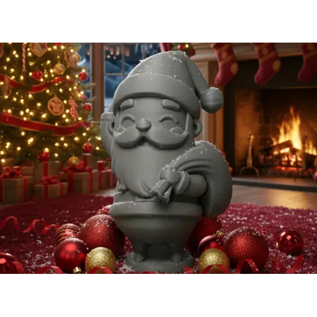 Figura Decorativa De Papá Noel Saco Dibujos Animados