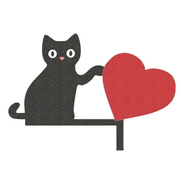 Esquinero De Puerta Gato San Valentín