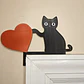 Esquinero De Puerta Gato San Valentín - Miniatura 3