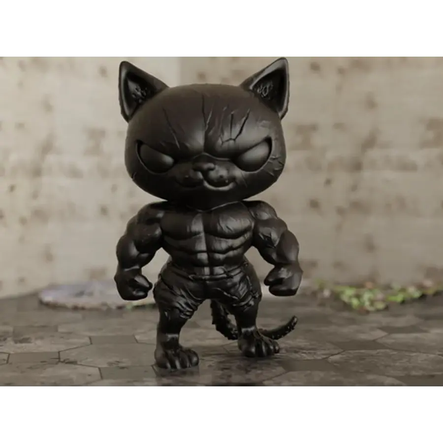 Escultura Gato Hulk
