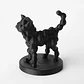 Escultura Gato Esponjoso - Miniatura 1