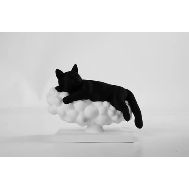 Escultura- Gato Nube De Sueño