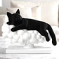 Escultura- Gato Nube De Sueño - Miniatura 2