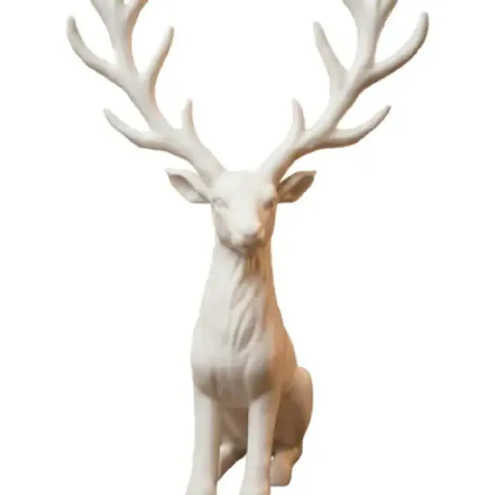 Figura Decorativa De Reno Majestad Invernal 2