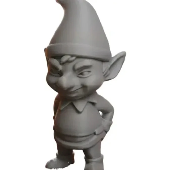 Figura Decorativa De Duende Travieso Invierno 2