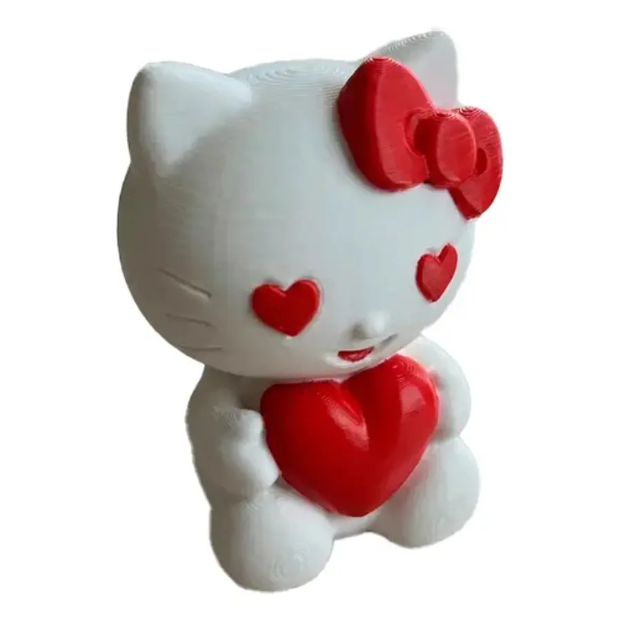 Figura Gatita Enamorada - San Valentín