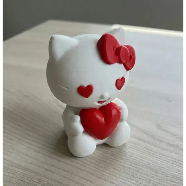 Figura Gatita Enamorada - San Valentín