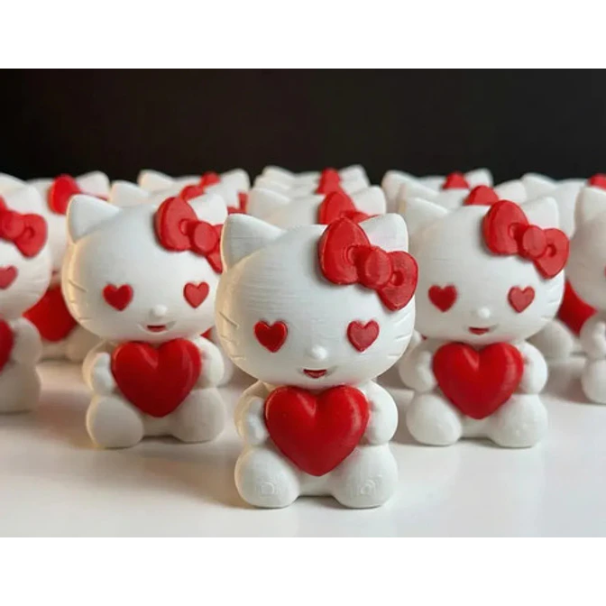 Figura Gatita Enamorada - San Valentín 3