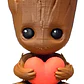 Figura Decorativa Baby Groot - San Valentín - Miniatura 1