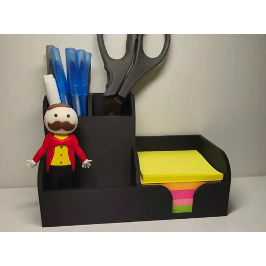 Organizador De Escritorio Para Notas Adhesivas & Bolígrafos