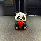 Figura Oso Panda Con Corazón - San Valentín - Miniatura 3
