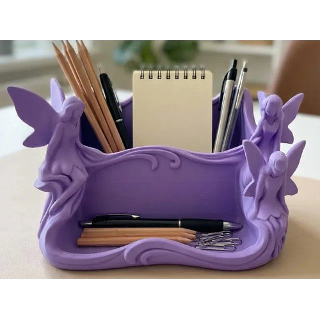 Organizador De Escritorio De Hadas Para Papelería