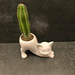 Macetero Diseño Gato Estirándose - Miniatura 5