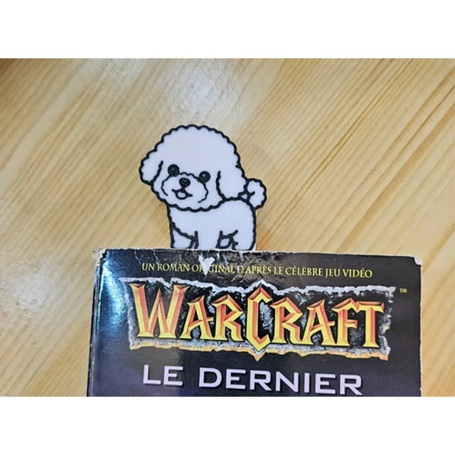 Marcapáginas- Perrito Poodle